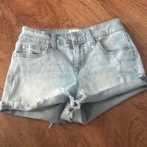 Jean shorts